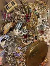 VINTAGE ESTATE COSTUME JEWELRY LOT — ALL WEAR —  🔥 picture
