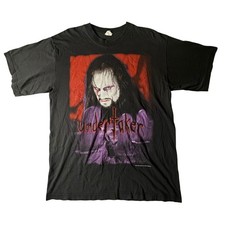 Vintage 1997 WWF Undertaker T-Shirt XL Black See You On The Other Side Wrestling picture
