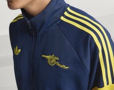 $110 Adidas Originals Arsenal FC LFSTLR Lifestyler Track Zipper Top Jacket Men L picture