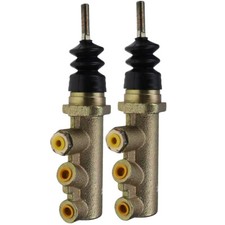 2X Master Brake Cylinder 182445A1 for New Holland Tractor Loader LV80 U80 U80B picture