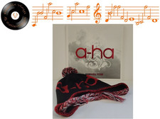 A-Ha Ending On A High Note Farewell Tour Concert Programme Signed + Wooly Hat picture