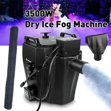 Dry Ice Fog Machine 3500W Low Lying Fog Machine Stage Effect Halloween Event US picture