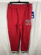 NWT Starter Tampa Bay Buccaneers Men’s Red Sweatpants Size Medium picture