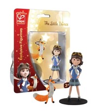 Hape The Little Prince Little Girl & Fox Exclusive Figurines with Stands MOC picture