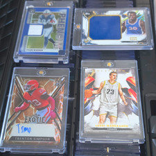 Topps 2024-25 Inception Relic & Rookie Lot (3) Markkanen Bona + Leaf Auto picture