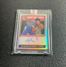 2018-19 Panini Donruss Optic - Signature Series Shai Gilgeous-Alexander Sealed picture