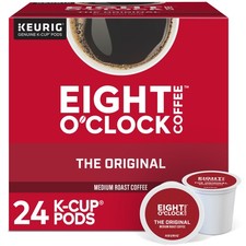 Eight O'Clock Coffee The Original Keurig K-Cup Pods, Medium Roast Coffee, 24ct picture