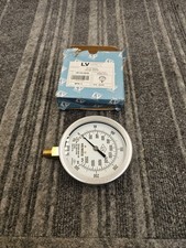 LANSDALE VALVE 100-325-00040 SS AIR/WATER GAUGE 300 PSI picture