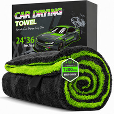 36x24in Microfiber Car Drying Towel 1400GSM Streak Free Auto Wash Cloth picture