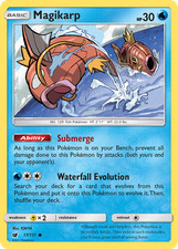 Magikarp 17/111 Common Crimson Invasion Pokemon Lightly Played picture