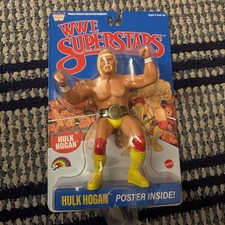 WWE Mattel Superstars Hulk Hogan 8” LJN-Style Retro Action Figure New picture
