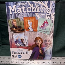 Disney Frozen II Memory Match Game Wonder Forge Complete Anna Olaf Elsa picture