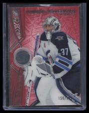 Connor Hellebuyck 2025-26 Upper Deck Ice #96 Red #/199 picture