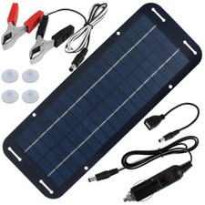 30W Solar Panel 12V Trickle Charger Battery Charger Kit Maintainer Boat Car RV picture