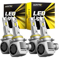4/8X AUXITO 9005+9006 LED Headlight Lamps High Low Beam Super Bright 6000k Kit picture