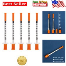 100 Pack of 1mL Non-Sterile Syringes with Smooth Plungers - Precision Tools picture