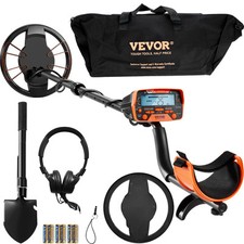 VEVOR Metal Detector for Adults Professional Gold Detector 10 in IP68 Waterproof picture