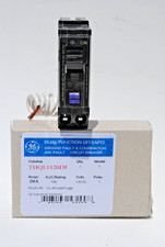 GE Cat.# THQL1120DF Dual Function Ground Fault & Arc Fault 20-A Circuit Breaker picture