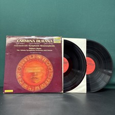Carl Orff Carmina Burana Robert Shaw Telarc Digital 2LP Germany 10056/10057 picture