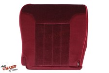 For 1994-1996 Dodge Ram SLT, Plus Laramie -Driver Bottom Cloth Seat Cover Red picture
