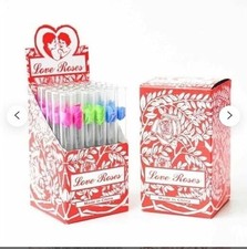Love Roses Glass Tubes 36pcs = 2 Box Wholesale Price 72Pcs Total picture