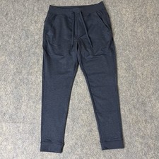 Birddogs Boom For Your Boomstick Jogger Pants Mens Large Lined Stretch Blue NWOT picture