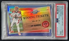 2020 Contenders Optic Joe Burrow Winning Tickets Blue /99 #WT16 Bengals RC PSA 9 picture