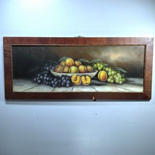 Andrew Gunderson Still Life Pastel Painting Signed Framed 1926 picture