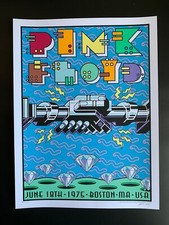 Pink Floyd Concert Poster Boston 1975 Frank Kozik picture