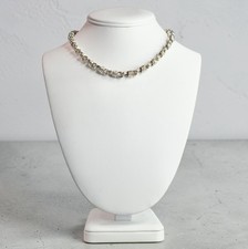 VTG MMA Metropolitan Museum Art 925 Sterling Silver Rope Knot Chain 71g Necklace picture