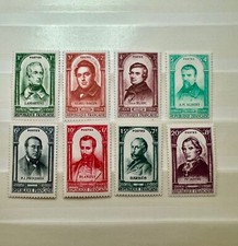 France #YT795-YT802 MNH 1948 Revolutionaries Famous People [B224-B231] picture