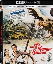 The 7th Voyage of Sinbad [New 4K UHD Blu-ray] With Blu-Ray, 4K Mastering, Ac-3 picture