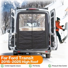Van Chill Curtain Fit Ford Transit High Roof Rear Door Insulated for Camping picture