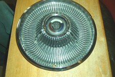 OE vintage 67-68 Chrysler 300 turbine style 14 inch wheelcover, nice survivor picture