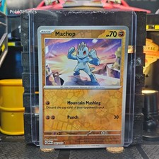Machop 151 Reverse Holo Pokémon TCG 066/165 Scarlet & Violet Common picture