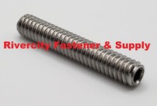 1/4-20x1-1/4 Socket Set Screw Cup Point Stainless Grub Screws 1/4x20 x 1.25 picture