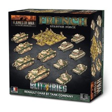 Flames of War FRAB03 French Char B1 bis Combat Company Plastic Gaming Miniatures picture