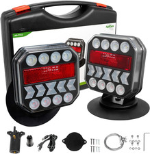 Agrieyes T312 Wireless Trailer Lights w/USB-C, Magnetic Tow Light Kit picture