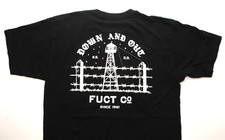 2013 FUCT ~DOWN AND OUT~ TEE M vietnam/barbwire/jaws/oval/ssdd/logo/og/apes/90s picture