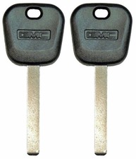 Two Transponder Keys for GMC Sierra, Canyon, Yukon and Terrain B119 picture