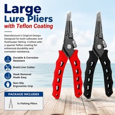 Durable Fishing Pliers for Lure Fishing, Braid Line Cutter, Hook Removal Premium picture