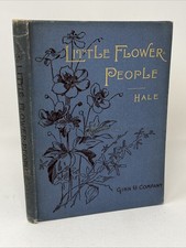 1887  Little Flower People  Gertrude HALE Ginn and Co. Boston  Botany Textbook picture