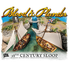 Blood & Plunder 18th Century Sloop (Starter Set) - New on Sprue picture