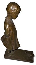 Martha Jackson Cornwell Bronze Sculpture, Young Girl and Turtle, 1909 American  picture