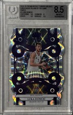 Panini 2024-25 Crown Royale EuroLeague Luka Doncic Pillars Purple /25 BGS 8.5 picture