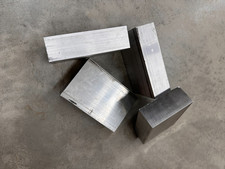 Aluminum 6061 T6 Drop Block Plate Remnant 1 1/4 X 3 X 4 1/2  picture