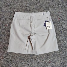 Rhoback Looper Delta Short Stratus Grey Mens 34 Performance Stretch picture