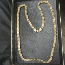 Gold Chain Franco Square 22