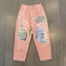 Pink Kapital Katsuragi High Waist Nime Pants (Gypsy Patch Remake) Size 2/M Japan picture