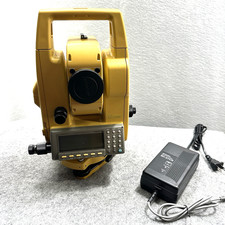 Topcon GPT-6005C Total Station Survey Instrument w/ Battery & Charger Tested picture
